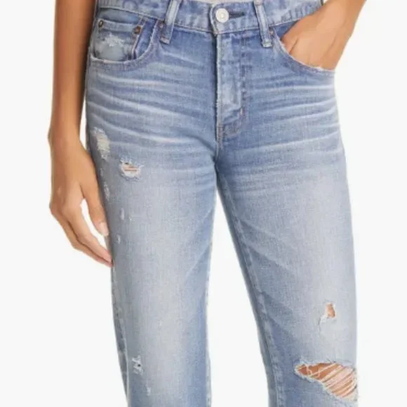 ***MOUSSY Gleedsville Distressed Skinny Jeans***